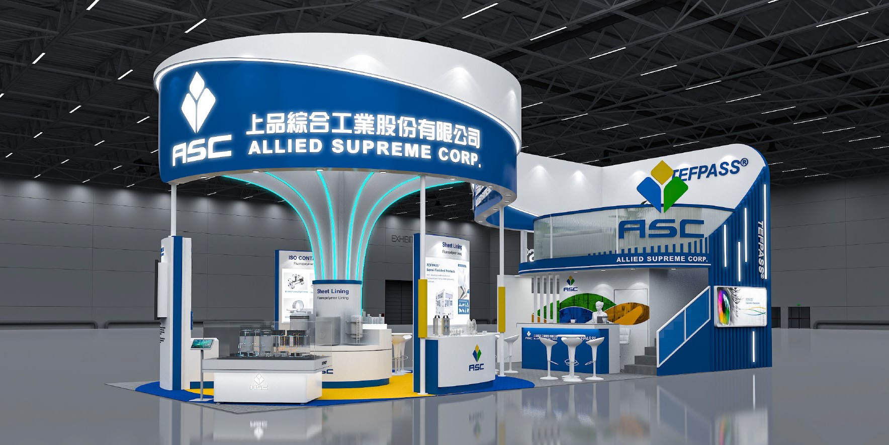 ASC SEMICON Taiwan 2026 booth design